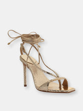 Load image into Gallery viewer, Vikki Metallic Leather Sandal