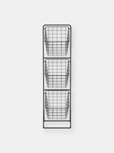 Load image into Gallery viewer, Oceanstar 3-Tier Metal Wire Storage Basket Stand with Removable Baskets