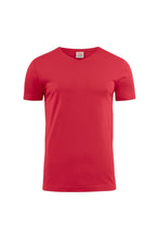 Load image into Gallery viewer, Printer Mens V Neck T-Shirt (Red)