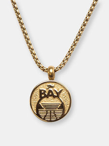 Golden State Warriors "The Bay" Necklace