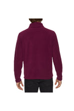 Load image into Gallery viewer, Gildan Adults Unisex Hammer Micro-Fleece Jacket (Maroon)