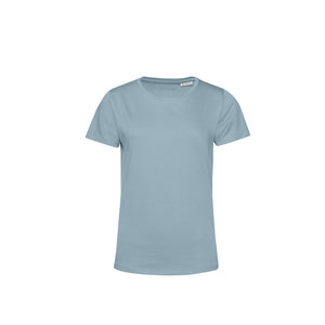 B&C Womens/Ladies E150 Organic Short-Sleeved T-Shirt (Duck Egg Blue)