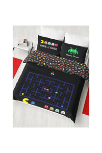 Retro Duvet Set - Black/Full