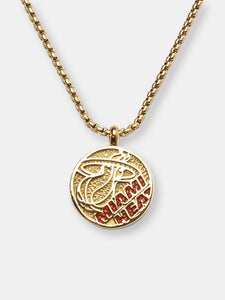 Miami Heat Pendant Necklace