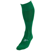 Load image into Gallery viewer, Precision Childrens/Kids Pro Plain Football Socks (Emerald Green)