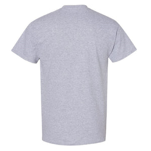 Gildan Mens Heavy Cotton Short Sleeve T-Shirt (Pack of 5) (Sport Gray)