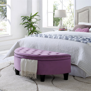 Leandra Storage Ottoman