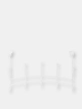 Load image into Gallery viewer, Shelby 5 Hook Over the Door Hanging Rack, White