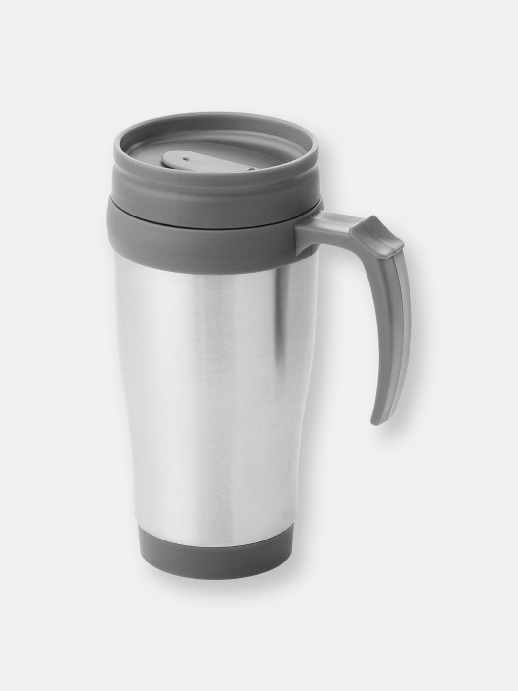 Bullet Sanibel Insulated Mug (Pack of 2) (Silver/Gray) (4.7 x 7.1 x 3.1 inches)