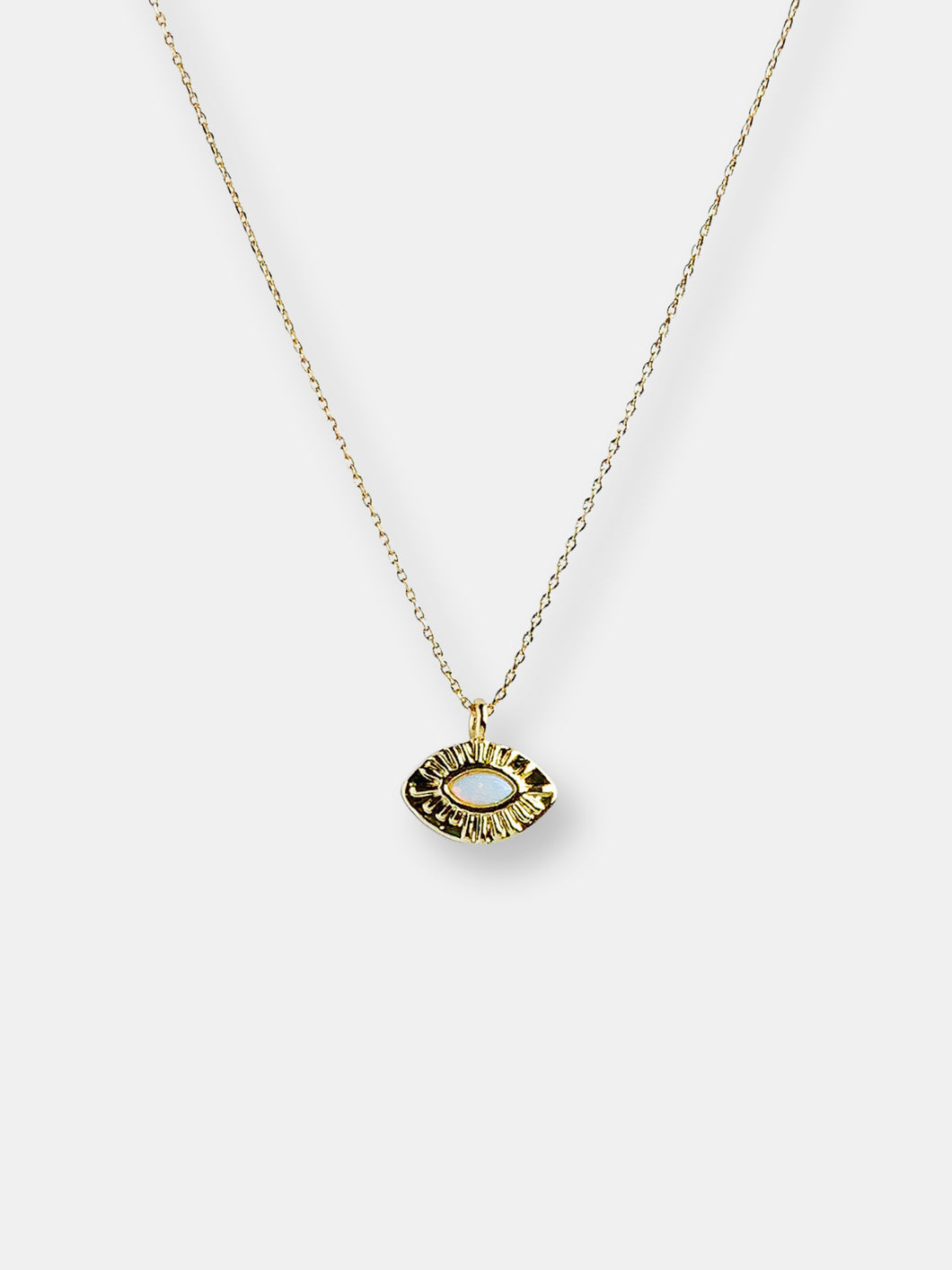 Evil Eye Necklace - Gold