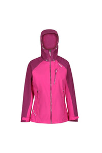 Regatta Womens/Ladies Birchdale Waterproof Shell Jacket (Vivid Viola/Winberry)