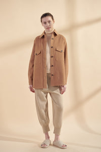 Wool Blend Shirts Jacket