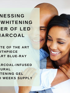 PearlBar Led & Charcoal Teeth Whitening Kit