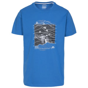 Trespass Mens Downhill T-Shirt (Blue)
