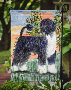 Portuguese Water Dog Garden Flag 2-Sided 2-Ply