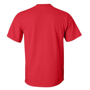 Gildan Mens Ultra Cotton Short Sleeve T-Shirt (Red)