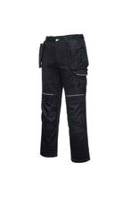 Load image into Gallery viewer, Portwest Mens Holster Stretch Cargo Pants (Black)