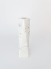 Load image into Gallery viewer, White Marble Mother of Pearl Candle Holders