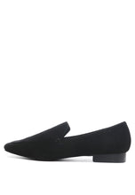 Load image into Gallery viewer, Julia Black Suede Semi Casual Loafers