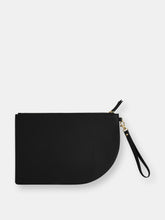 Load image into Gallery viewer, Curve Clutch in Black