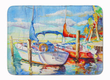 Load image into Gallery viewer, 19 in x 27 in Towering Q Sailboat Machine Washable Memory Foam Mat