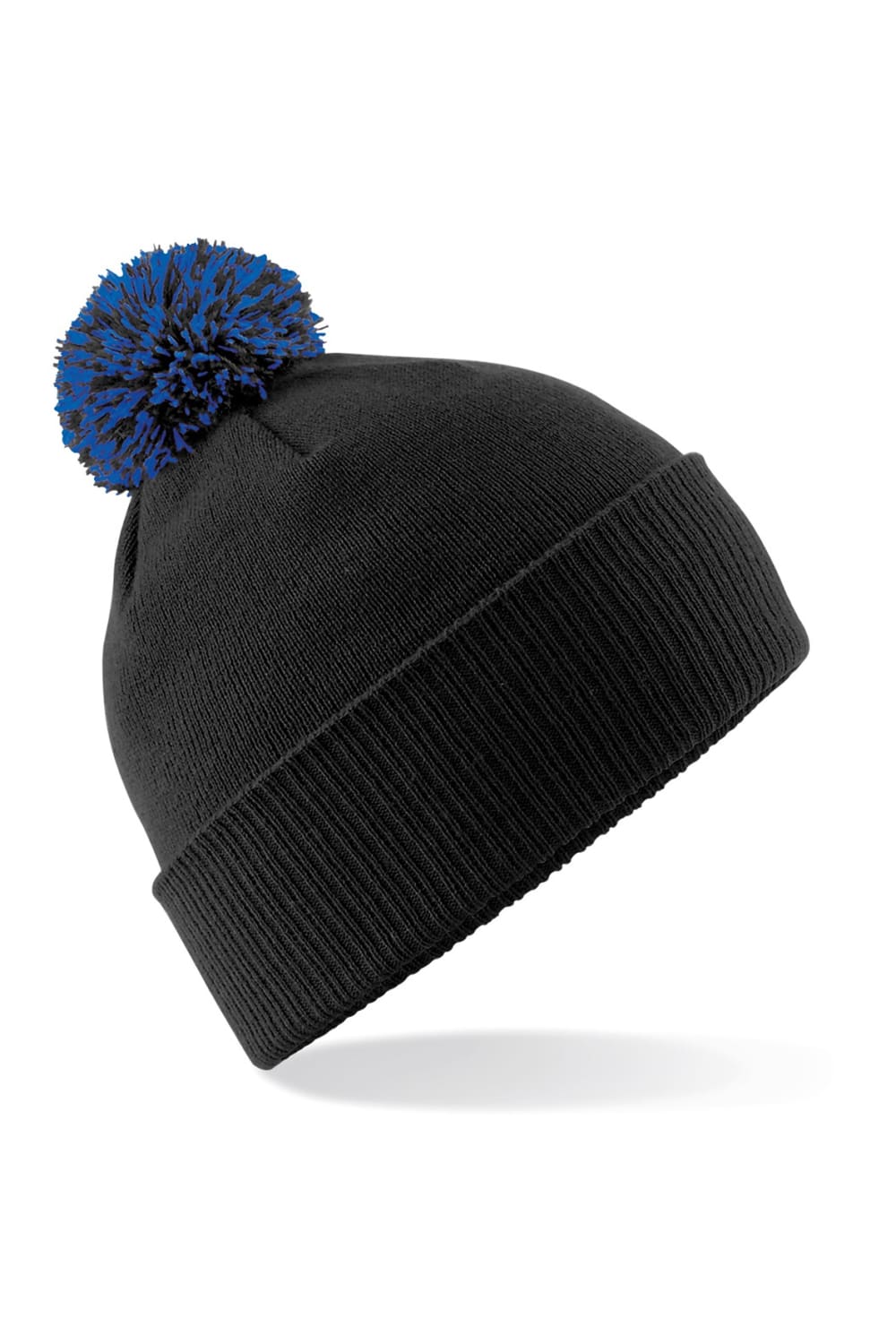 Big Girls Snowstar Duo Extreme Winter Hat (Black/Bright Royal)