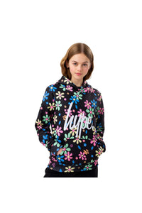 Girls Daisy Script Hoodie