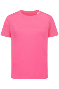 Stedman Childrens/Kids Sports Active T-Shirt (Sweet Pink)