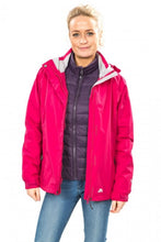 Load image into Gallery viewer, Trespass Womens/Ladies Trailwind Waterproof 3-In-1 Jacket (Cerise)