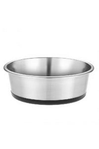 Caldex Premium Stainless Steel Non Slip Dish (Silver) (9inch)