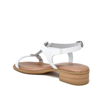 Load image into Gallery viewer, Annjanette Leather Heel Sandal