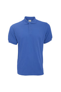 B&C Safran Mens Polo Shirt / Mens Short Sleeve Polo Shirts (Royal)