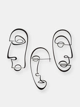 Load image into Gallery viewer, Abstract Line Art Set of 3 - APT611