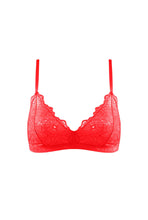 Load image into Gallery viewer, Born In Ukraine Image Bralette - Red