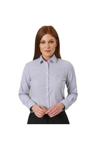 Brook Taverner Womens/Ladies Mirabel Stripe Oxford Formal Shirt