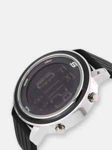 Skechers Watch SR6012 Westport, Digital Display, Chronograph, Date Function, Alarm, Backlight Display, Black Silicone Band, Black