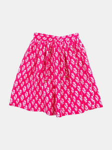Tiracol Twirly Skirt - Hot Pink Foulard
