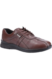Mens Cam 2 Leather Sneakers - Brown
