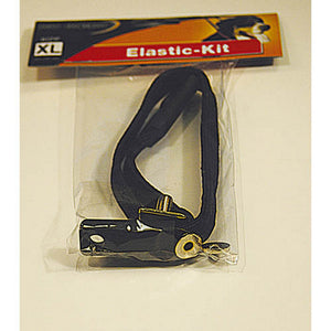LBPP Replacement Control Dog Collar Elastic Kit (Black) (X-Large)