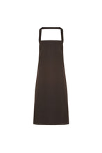 Load image into Gallery viewer, Premier Ladies/Womens Apron (no Pocket) / Workwear (Brown) (One Size)