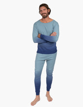Load image into Gallery viewer, Mens Ombré Dye Cotton Pajamas