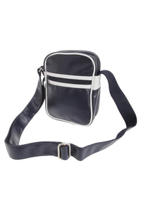 Bagbase Original Retro Shoulder Strap Cross Body Bag (Pack of 2) (French Navy/White) (One Size)