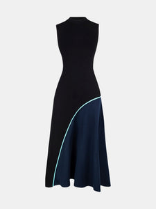 Asymmetric Jersey a-line Dress