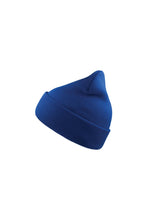 Load image into Gallery viewer, Wind Double Skin Beanie With Turn Up - Royal