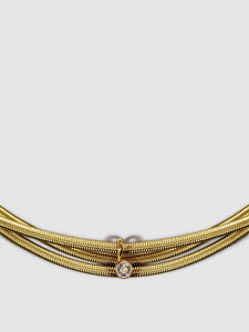 Lucile Gold Pendant Bracelet