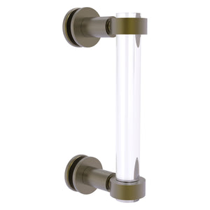 Clearview Collection Single Side Shower Door Pull With Smooth Accents