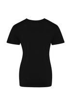 Load image into Gallery viewer, AWDis Just Ts Womens/Ladies The 100 Girlie T-Shirt (Deep Black)