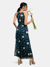 Load image into Gallery viewer, Edita Halter Embroidered Jumpsuit