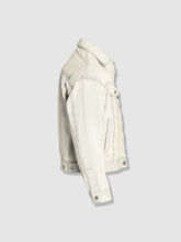 Load image into Gallery viewer, Shorter Off-White Denim Jacket