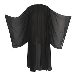 Black Sheer Kimono